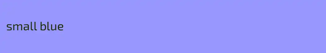 small blue